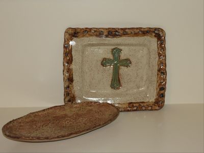 Bread Platter and Cross Platter