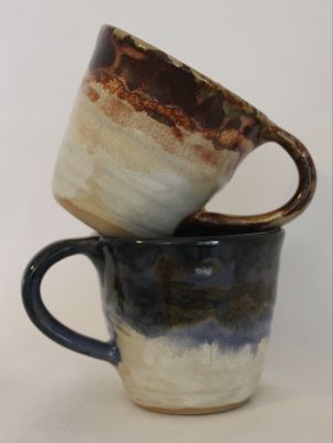 2 Pottery Mugs