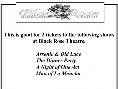 Black Rose Theatre Tickets