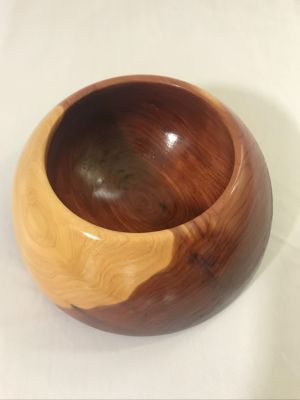 Hand Carved Wooden Bowl