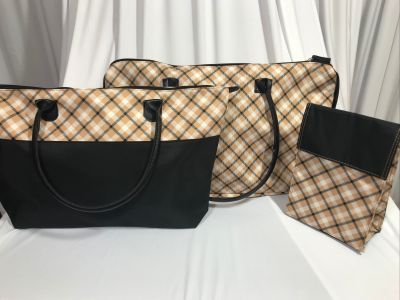 3 piece Premium Tote Set