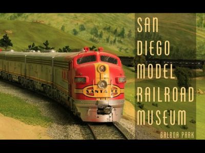 4 Admission Passes to San Diego Model Railroad Museum