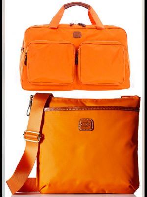 Brics Duffle and Coordinating Cross body handbag