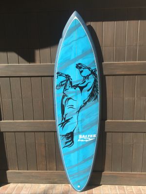 Surfboard by Saltes Surfboards
