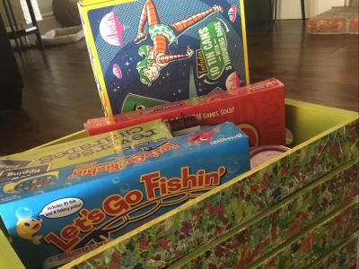 Game Night Gift Basket from Mrs. Murtagh
