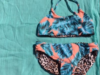 SeaFolly Girls Swimsuit Reversible 2 Piece