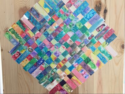 Friendship Weave Wall Art Made by Maestra Talcove