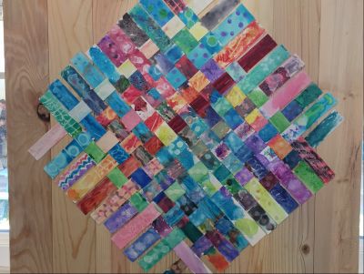 Friendship Weave Wall Art Made by Maestra Talcove