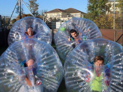 Bubble Soccer for PEC 4th-6th graders