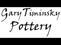 Gary Timinsky Handmade Pottery Chip and Dip