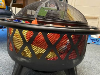 Eight Grade Basket: Cozy Fire In Your Backyard