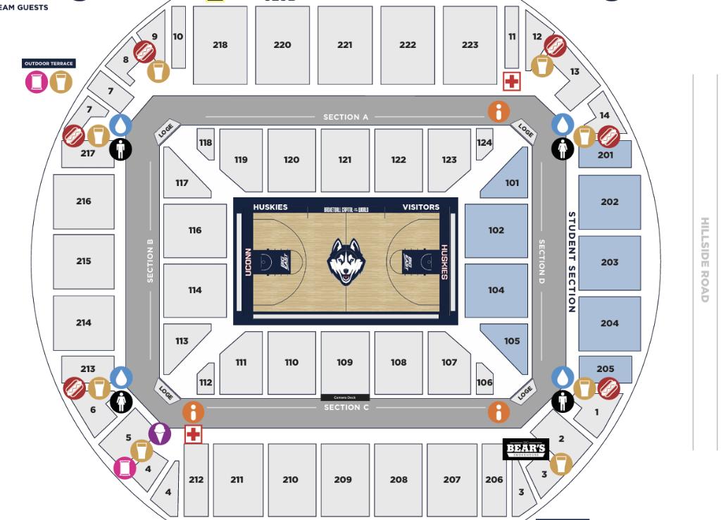 4 Great seats to UConn Women’s Basketball at G...