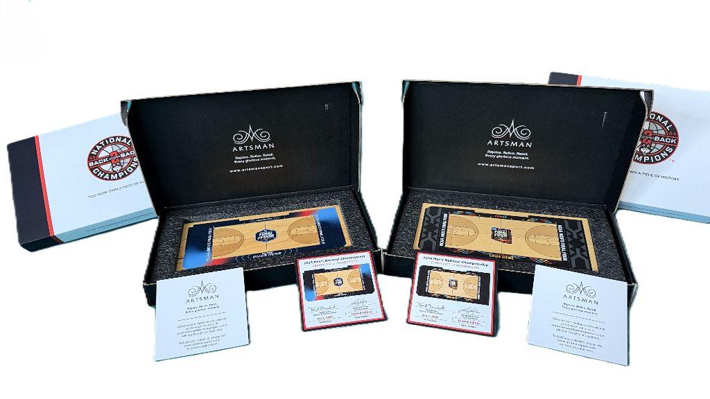 2023 and 2024 National Championship Basketball Court...