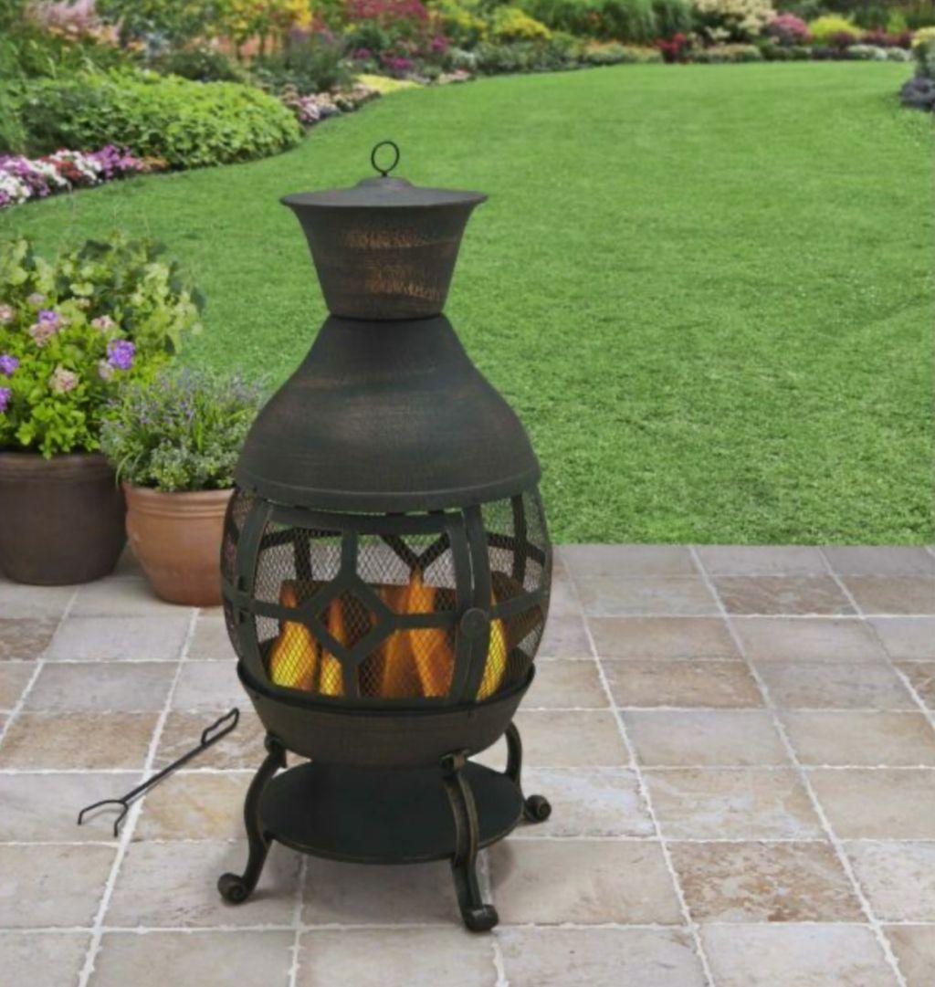 Chiminea Outdoor Patio Stove by Better Homes and Gar...
