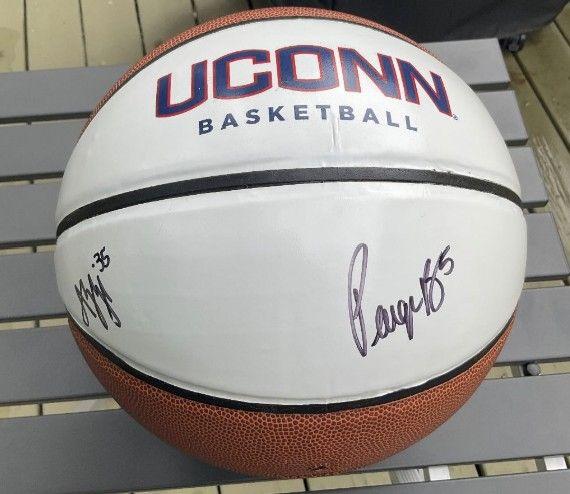 UConn Basketball Signed by Paige Bueckers and Azzi F...