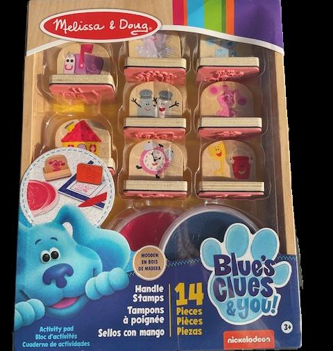 Blues Clues Handle Stamp Set