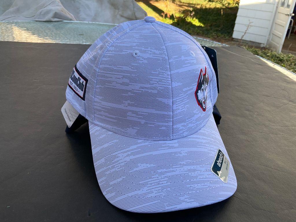Unique Cap from The UConn Club - White Camo Style