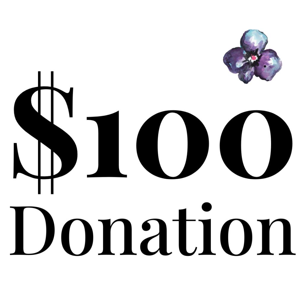 $100 DONATION