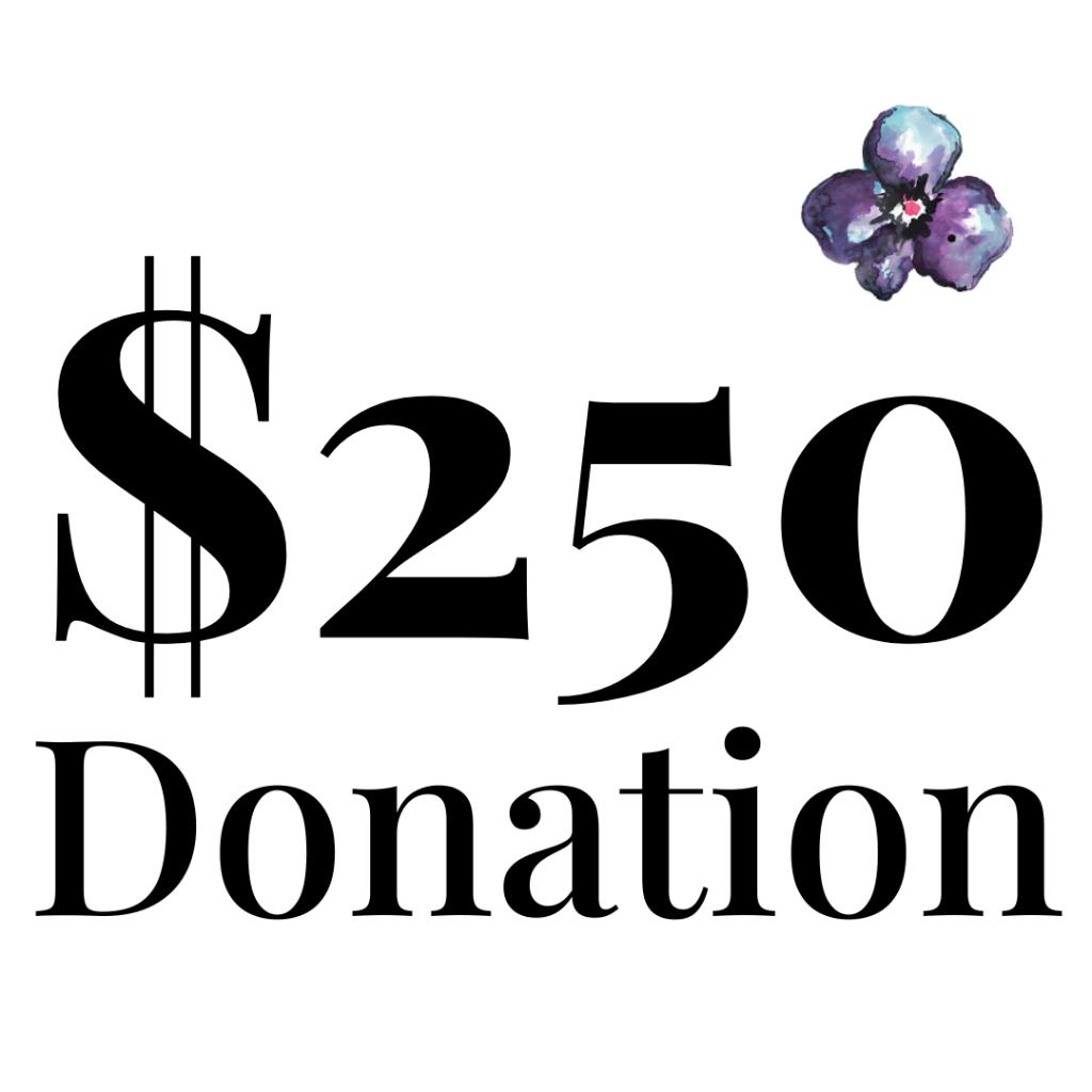 $250 DONATION