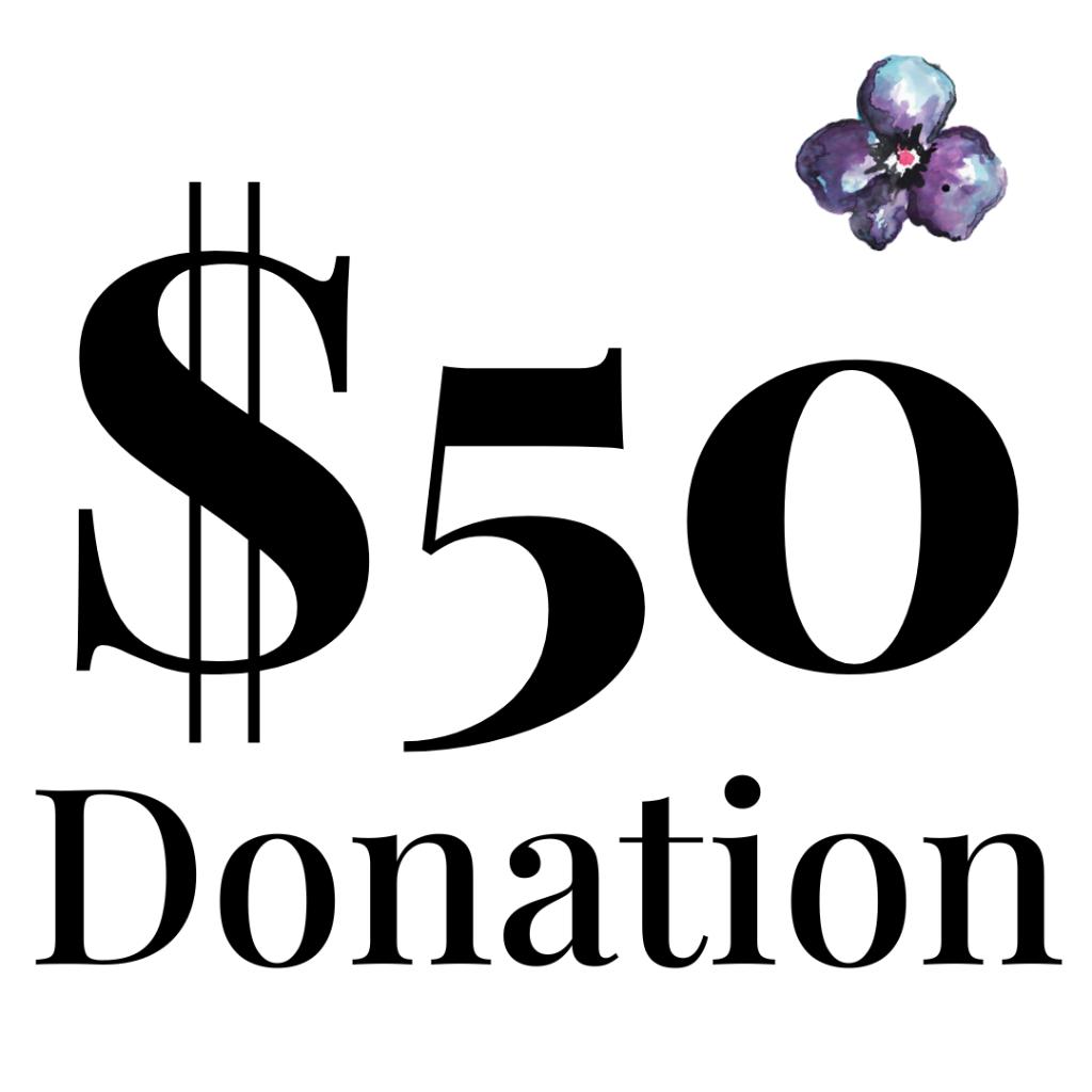 $50 DONATION